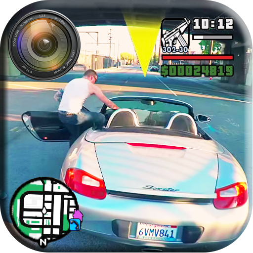 Grand Thief Camera Photo Sticker