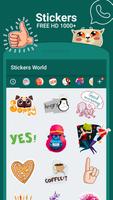 Stickers World for WhatsApp poster