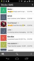 Sticko SMS - Theme Messaging 海報