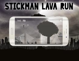 Stickman lava run capture d'écran 2