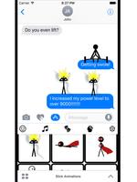 Stickmoji Stickers Animations capture d'écran 3