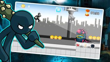 Stickman Fight Warriors Games Affiche