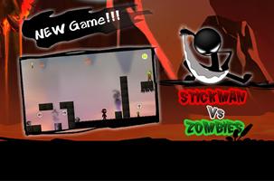 Stickman Ninja Clash Zombies স্ক্রিনশট 1