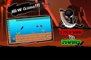 Stickman Ninja Clash Zombies screenshot 2