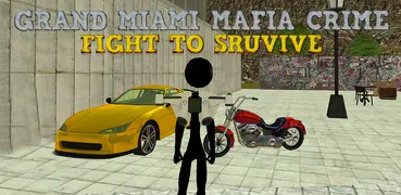 Real Stickman Miami Mafia Crime : Fight To Survive