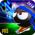 stickman soccer head icône