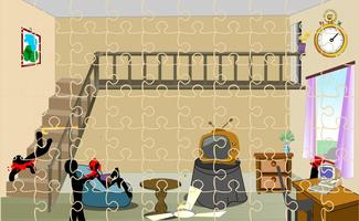 Stickman Death Livingroom poster