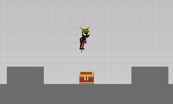 Screenshot 1 for Stickman Escape Pogo - Broken Bones