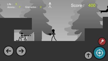 Stickman Gun - Metal Solider Slug imagem de tela 3