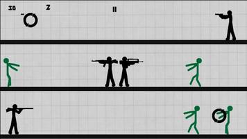 Stickman vs Zombies capture d'écran 2