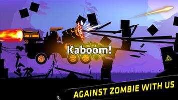 Stickman Racer: Survival Zombi ảnh chụp màn hình 1