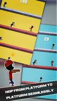Stick Ninja Hopper: Endless Platform Jump screenshot 3