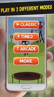 Trampoline Stickman Game:Addictive Endless Jumping 스크린샷 2