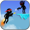 Stickman Ninja Warrior: Legends Gun Shooter