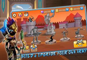 Stickman Archer – League of Warriors: Archery RPG скриншот 1