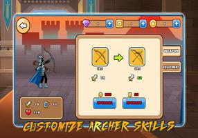Stickman Archer – League of Warriors: Archery RPG 스크린샷 2