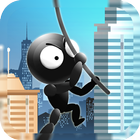 Stickman Avenger Rope Swing simgesi