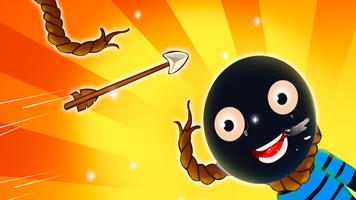 Stickman Warrior Gibbets! পোস্টার