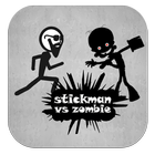 Icona stickman escape - zombie game