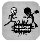 stickman escape - zombie game आइकन