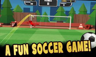 Stickman Freekick Soccer Hero 포스터