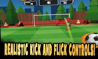 Stickman Freekick Soccer Hero capture d'écran 3
