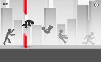 Stickman Parkour Runner screenshot 1