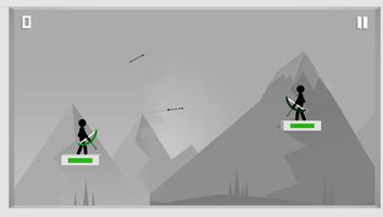 Stickman Archers : Flying Arrow captura de pantalla 2