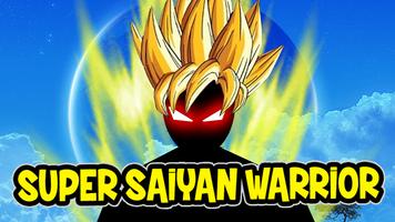 Super Saiyan Stickman Warrior Affiche