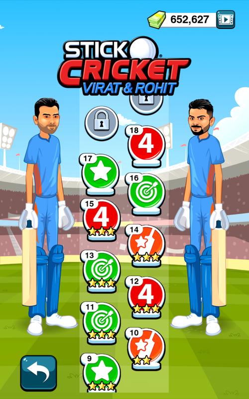 Stick Cricket Virat &amp; Rohit APK Download - Free Sports ...