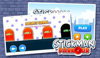 Stickman Shadow Parkour - Run and Jump poster