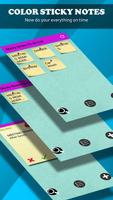 Color Sticky Notes Affiche