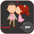 Love Gif Stickers icône