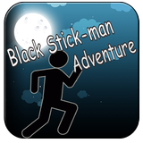 ikon Black Stick-man Adventure