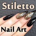 Stiletto Nail Art Video - Nails Shape Designs App icône