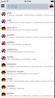 Offline German English Dict Affiche