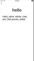 Offline Italian English Dict captura de pantalla 2