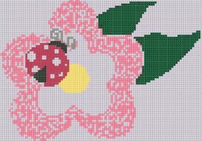 Cross Stitch Flowers capture d'écran 2