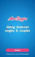 American Singles / USA Dating 100% Free الملصق
