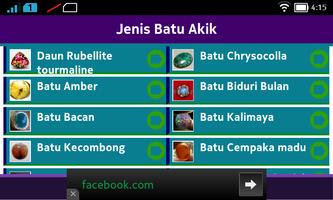 Jenis Batu Akik capture d'écran 1