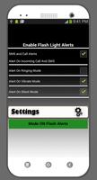 برنامه‌نما Flash Alerts Call & SMS عکس از صفحه