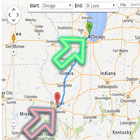 GPS Route Finder Pro icône