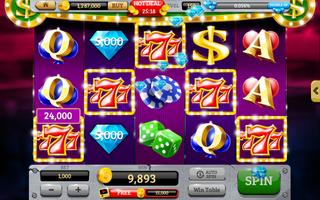 Las Vegas slot machine Affiche