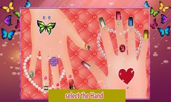 Shiny Nail Art Design Salon: Girl Manicure Parlour capture d'écran 1