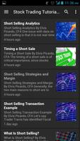 Stock Trading Tutorials Daily capture d'écran 1
