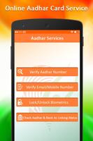 Online Aadhar Card Services : Update Aadhar Card Poster