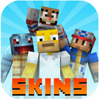 Cartoon Skins for Minecraft PE أيقونة