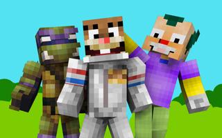 Cartoon Skins for Minecraft PE Ekran Görüntüsü 1