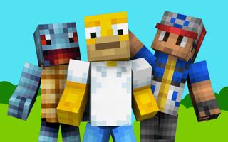 Cartoon Skins for Minecraft PE Ekran Görüntüsü 2