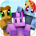 Cute Pony skins for Minecraft